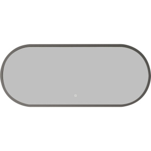 Зеркало Art&Max Bari 50x120, графит матовый