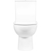 Унитаз-компакт BOND Oval F02-00 безободковый, c микролифтом