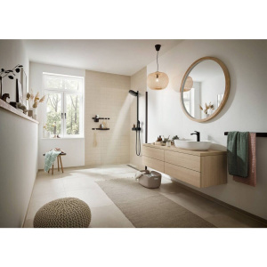 Смеситель для раковины Hansgrohe Vivenis 110 75022670 матовый черный