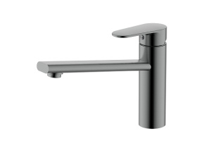 Смеситель для кухни Aquatek Ника AQ1880BGM, оружейная сталь