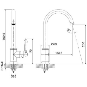 Смеситель для кухни IDDIS Oxford OXFSBJ0i05