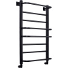 Полотенцесушитель водяной Comfysan Puro-K W-8 80х50 черный матовый