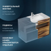 Тумба с раковиной AM.PM Func 100 дуб крафт