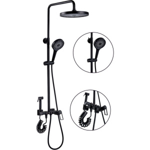 Душевая стойка Fashun A2483-7 черная