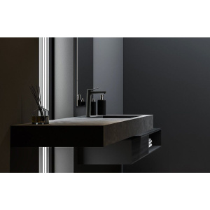 Купить Смеситель для раковины Lemark Bronx LM3709BL черный в Москве с доставкой Смеситель для раковины Lemark Bronx LM3709BL черный