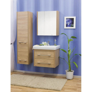 Купить Зеркало-шкаф Sanflor Ларго R, 70, вяз швейцарский в Москве с доставкой Зеркало-шкаф Sanflor Ларго R, 70, вяз швейцарский