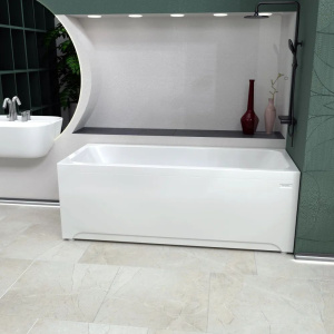 Акриловая ванна Radomir Патрисия 1-01-0-0-1-330 175x75 см, с каркасом, белый глянец