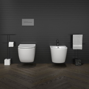 Купить Биде подвесное Ceramicanova Forma CN3010 в Москве с доставкой Биде подвесное Ceramicanova Forma CN3010