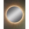 Зеркало круглое Art&Max Sanremo 80 с теплой подсветкой