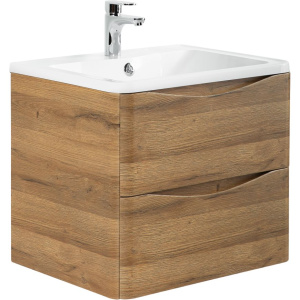 Купить Тумба с раковиной BelBagno Acqua 70 подвесная, rovere rustico в Москве с доставкой Тумба с раковиной BelBagno Acqua 70 подвесная, rovere rustico