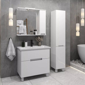 Шкаф-пенал SanStar Ориана универсальный, белый