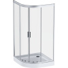 Душевой уголок AM.PM Gem W90UG-401-100MT 100x100, профиль матовый хром