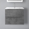 Тумба с раковиной Vincea Mia 60 бетон