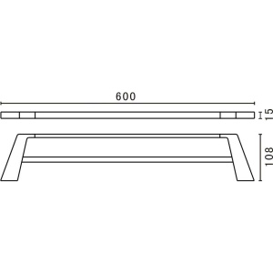 Полотенцедержатель Art&Max Techno AM-E-4148