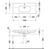 Раковина Duravit D-code 03421000002
