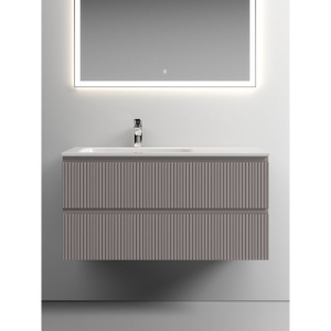 Тумба с раковиной Sancos Snob T 100 см, L, doha soft