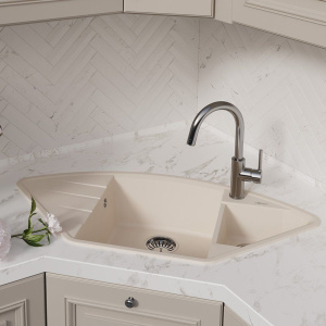 Мойка кухонная Lemark Irkana 980 9910048 шампань