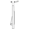 Кнопка смыва Geberit Sigma 20 115.882.KM.1 черная