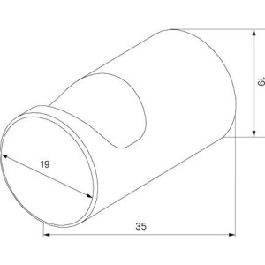 Крючок IDDIS Petite PET2SY1i41 белый матовый с желтым золотом