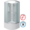 Душевая кабина Niagara Classic NG-2307-14BKG 80x80 см, с гидромассажем