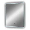 Зеркало DIWO Элиста, 60 с подсветкой светодиодной, инфракрасный выключатель, настенное, прямоугольное