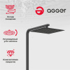 Душевая стойка Agger Great Great A2893344 черный