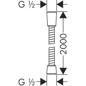 Душевой шланг Lemark Turn-Free LE8024S-Black 200 см