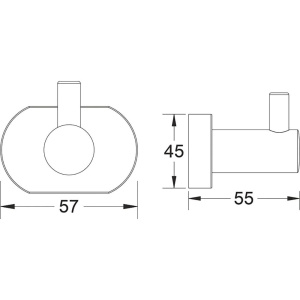 Купить Крючок BELZ B905 B90505-1 вороненая сталь в Москве с доставкой Крючок BELZ B905 B90505-1 вороненая сталь