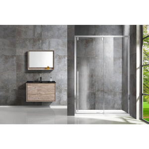 Купить Душевая дверь в нишу Vincea Lugano VDS-1L140CL-1 140 см, профиль хром в Москве с доставкой Душевая дверь в нишу Vincea Lugano VDS-1L140CL-1 140 см, профиль хром