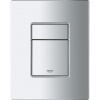 Комплект Унитаз подвесной VitrA Shift 7742B003-0075 белый глянцевый + Крышка 91-003-009 с микролифтом, петли хром + Инсталляция Grohe Rapid SL 38775001H 4 в 1 с кнопкой смыва и шумоизоляцией