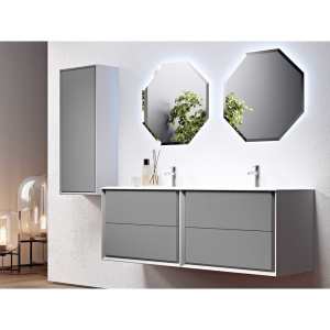 Зеркало Cezares 45079 80x80 с LED-подсветкой