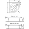 Поддон для душа Ravak Galaxy Pro Elipso Pro-80