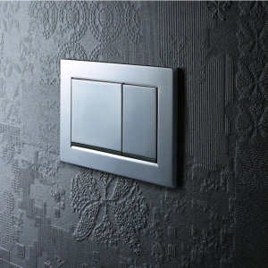 Кнопка смыва Geberit Omega 30 115.080.KH.1 хром, матовый хром