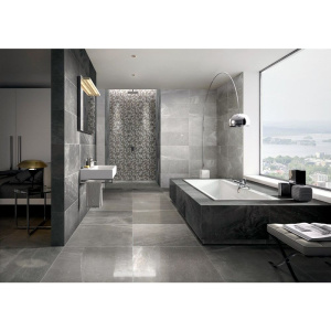 Акриловая ванна Villeroy & Boch Squaro Edge 12 UBQ170SQE2DV-01 170x75 см, с ножками, со сливом-переливом, цвет альпийский белый