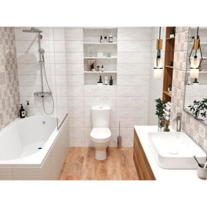 Купить Унитаз-компакт Rosa Рим белый, с микролифтом в Москве с доставкой Унитаз-компакт Rosa Рим белый, с микролифтом