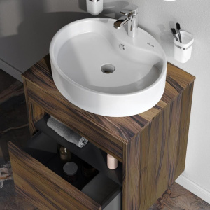 Мебель для ванной AM.PM Func 60 дуб крафт, со столешницей, раковина M8FWCC20561WG