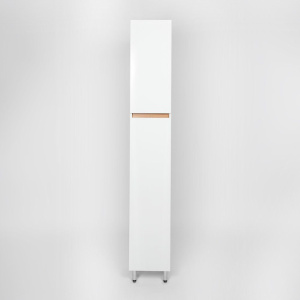 Шкаф-пенал VIANT Мальта белый, дуб вотан