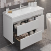 Тумба с раковиной Opadiris Фреш 100 белая, вар.2