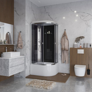 Купить Душевая кабина Niagara Eco E90/80/40L/TN 90х80 см в Москве с доставкой Душевая кабина Niagara Eco E90/80/40L/TN 90х80 см