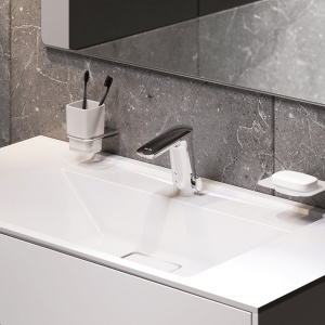 Купить Смеситель для раковины AM.PM Inspire V2.0 F50A02300 сенсорный в Москве с доставкой Смеситель для раковины AM.PM Inspire V2.0 F50A02300 сенсорный