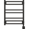 Полотенцесушитель электрический EWRIKA Кассандра Pg 60x50 R, черный матовый