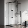 Душевой уголок AM.PM Func W84G-403-12080-BТ 120х80 см, профиль черный матовый
