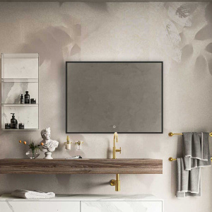 Зеркало Vincea VLM-3VN800B-2 80х60 с подсветкой и подогревом