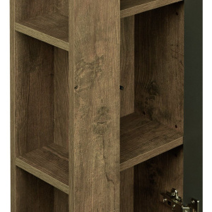 Шкаф AQUATON Терра 35х20 дуб кантри, антрацит, универсальный