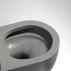 Унитаз подвесной Ceramicanova Modena Rimless CN6063MH, антрацит
