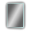Зеркало DIWO Элиста 50 с подсветкой светодиодной, инфракрасный выключатель, прямоугольное