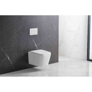 Унитаз подвесной с сиденьем микролифт Aquatek Либра AQ0530-00 безободковый