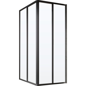 Душевой уголок Ravak Supernova SRV2-100 195 S Transparent, профиль черный