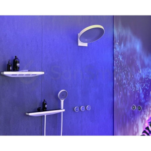 Купить Шланговое подключение Hansgrohe Rainfinity 26858700 с полкой в Москве с доставкой Шланговое подключение Hansgrohe Rainfinity 26858700 с полкой