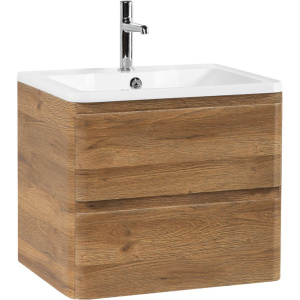 Тумба с раковиной BelBagno Albano 70 подвесная, rovere rustico